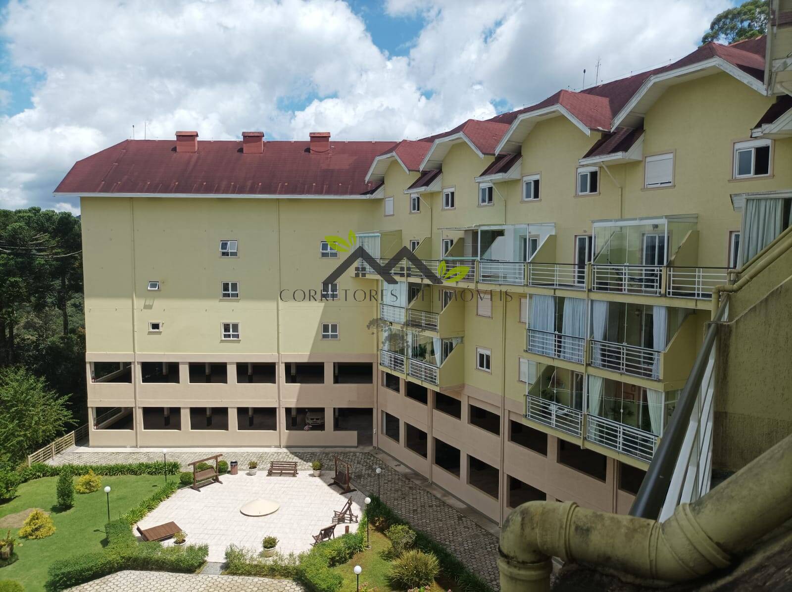 Lindo apartamento totalmente mobiliado com vista panorâmica!