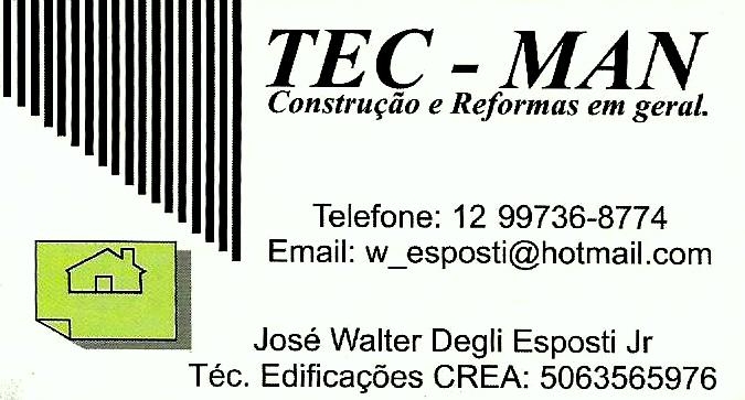 Técnico em Edificações e Manutenções em Geral